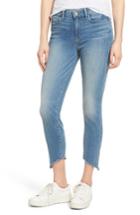 Women's Paige Hoxton High Waist Crop Ultra Skinny Jeans - Blue