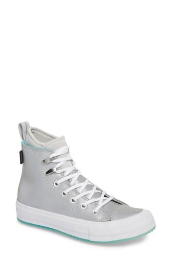 Women's Converse Ice Counter Climate Water Resistant High Top Sneaker M - Grey