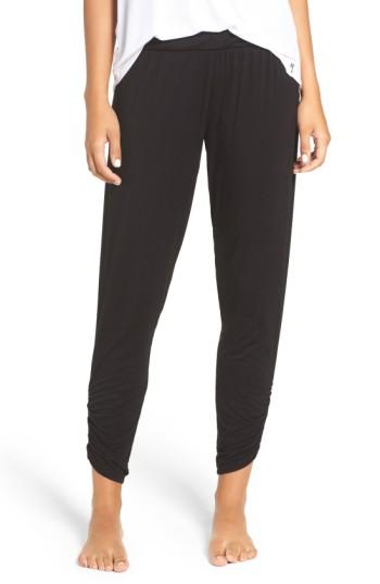 Women's Michael Lauren 'pablo' Ruched Lounge Pants - Black