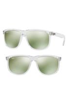 Women's Ray-ban 60mm Mirrored Sunglasses - Crystal/ Green
