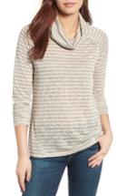 Women's Gibson Raglan Sleeve Cowl Neck Sweater - Beige