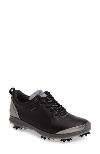 Women's Ecco Biom 2 Waterproof Golf Shoe -8.5us / 39eu - Black