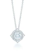 Women's Kwiat Halo Diamond Pendant Necklace