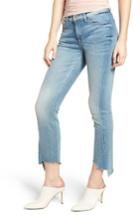 Women's 7 For All Mankind Roxanne Kick Side Cutoff Jeans - Blue