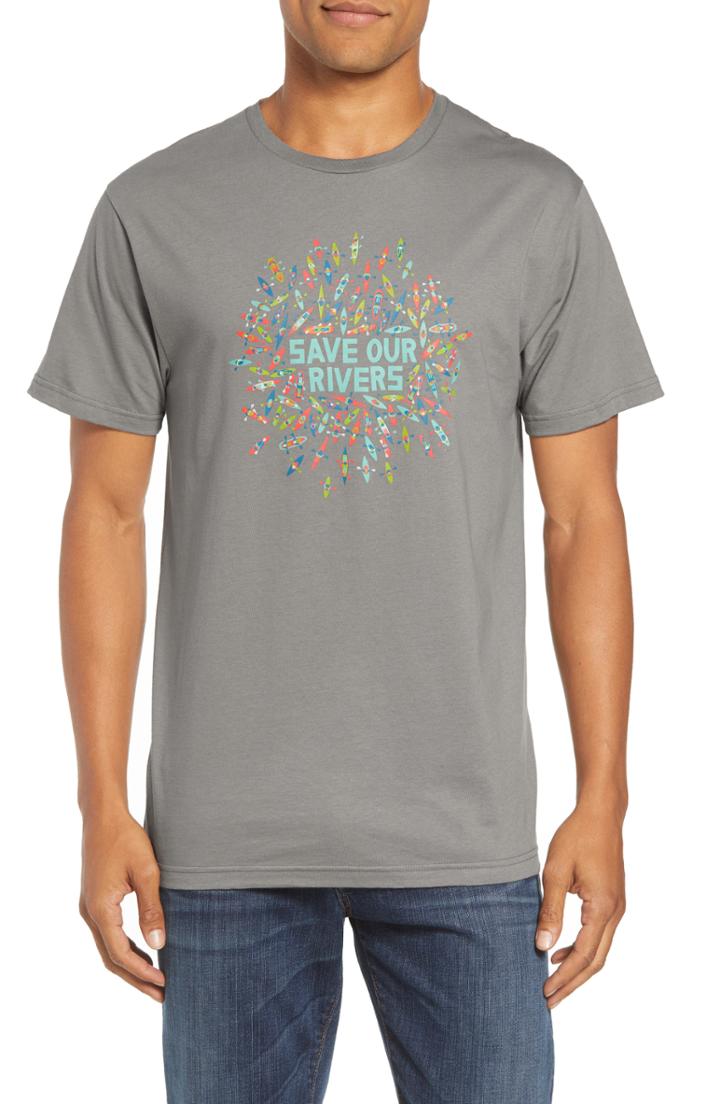 Men's Patagonia Save Our Rivers Organic Cotton Graphic T-shirt