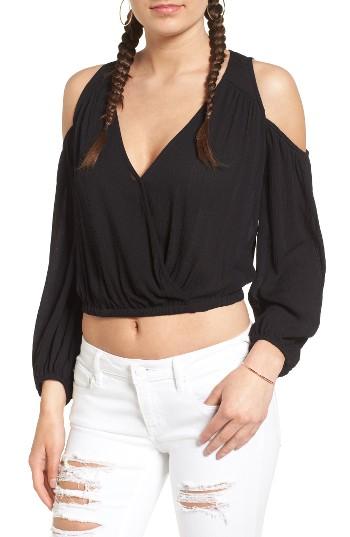 Women's Lush Cold Shoulder Blouse