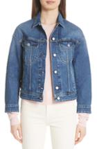 Women's Acne Studios Lamp Denim Jacket Us / 36 Eu - Blue