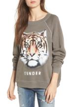 Women's Wildfox Tender - Sommers Sweatshirt - Green