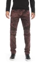 Men's Hudson Jeans Blinder Biker Skinny Fit Jeans - Red
