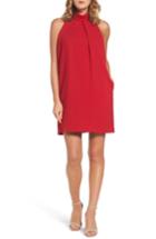 Women's Maggy London Crepe Shift Dress - Red