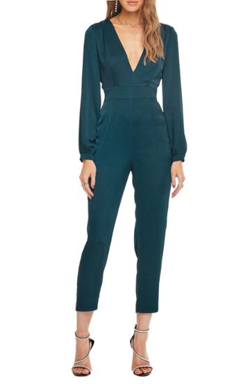 Women's Astr The Label Dusk To Dawn Jumpsuit - Blue/green
