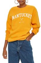 Women's Topshop By Tee & Cake Nantucket Sweatshirt