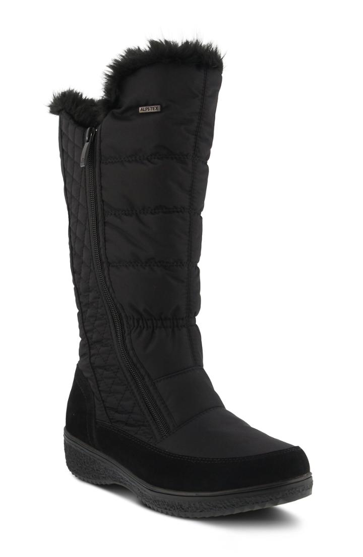 Women's Spring Step Mireya Waterproof Faux Fur Lined Boot .5-7us / 37eu - Black