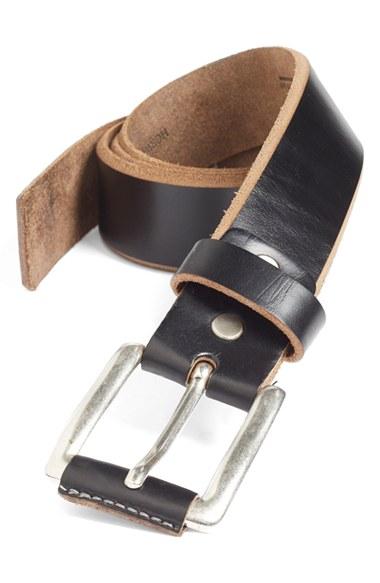 Men's Remo Tulliani 'coraggio' Leather Belt - Black