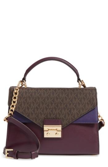 Michael Michael Kors Medium Sloan Leather Top Handle Bag -