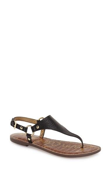 Women's Sam Edelman 'greta' Sandal M - Black