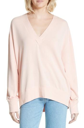 Women's Rag & Bone/jean Flora Sweatshirt - Pink