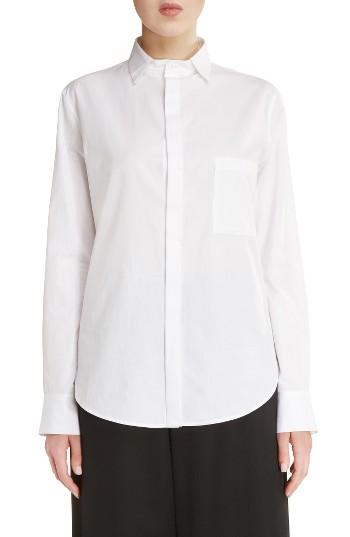Women's Y's By Yohji Yamamoto U-fly Blouse - White