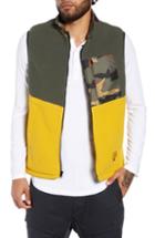 Men's Herschel Supply Co. Colorblock Fleece Vest - Green