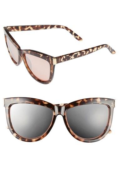 Junior Women's Bp. 58mm Mirror Cat Eye Sunglasses -