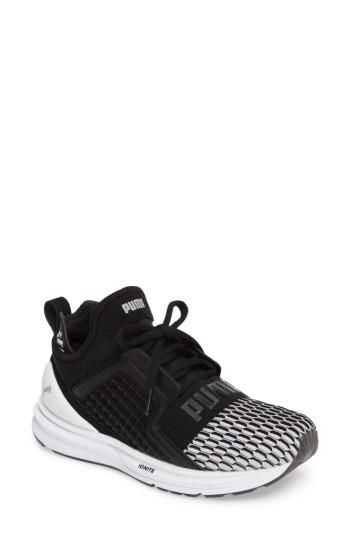 Women's Puma Ignite Limitless Running Shoe M - Black