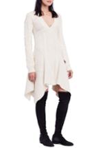 Women's Free People Cables & Castles Sweater Dress - Ivory