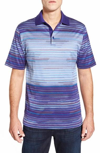 Men's Bugatchi Mercerized Cotton Polo