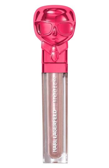 Karl Lagerfeld + Modelco Kiss Me Karl Lip Lights Top Coat - Pink Diamond