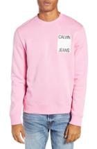 Men's Calvin Klein Jeans Stacked Logo Cotton Blend Sweatshirt