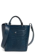 Elizabeth And James Small Eloise Leather Tote - Blue