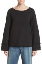 Women's Undercover Oversized Sweatshirt - Black