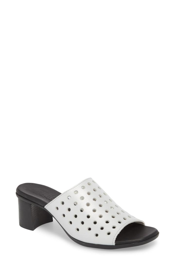 Women's Munro Jules Mule N - White