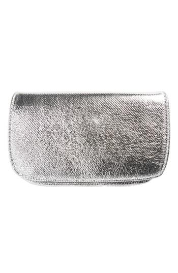 Nordstrom Crackle Neoprene Tech Case - Metallic