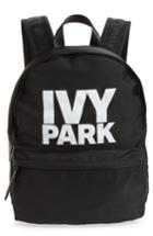 Ivy Park Layered Logo Backpack - Black