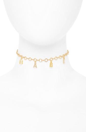 Women's Frasier Sterling Star Crossed Lovers Babe Choker
