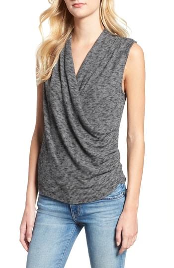 Women's Everleigh Surplus Knit Sleeveless Top - Black