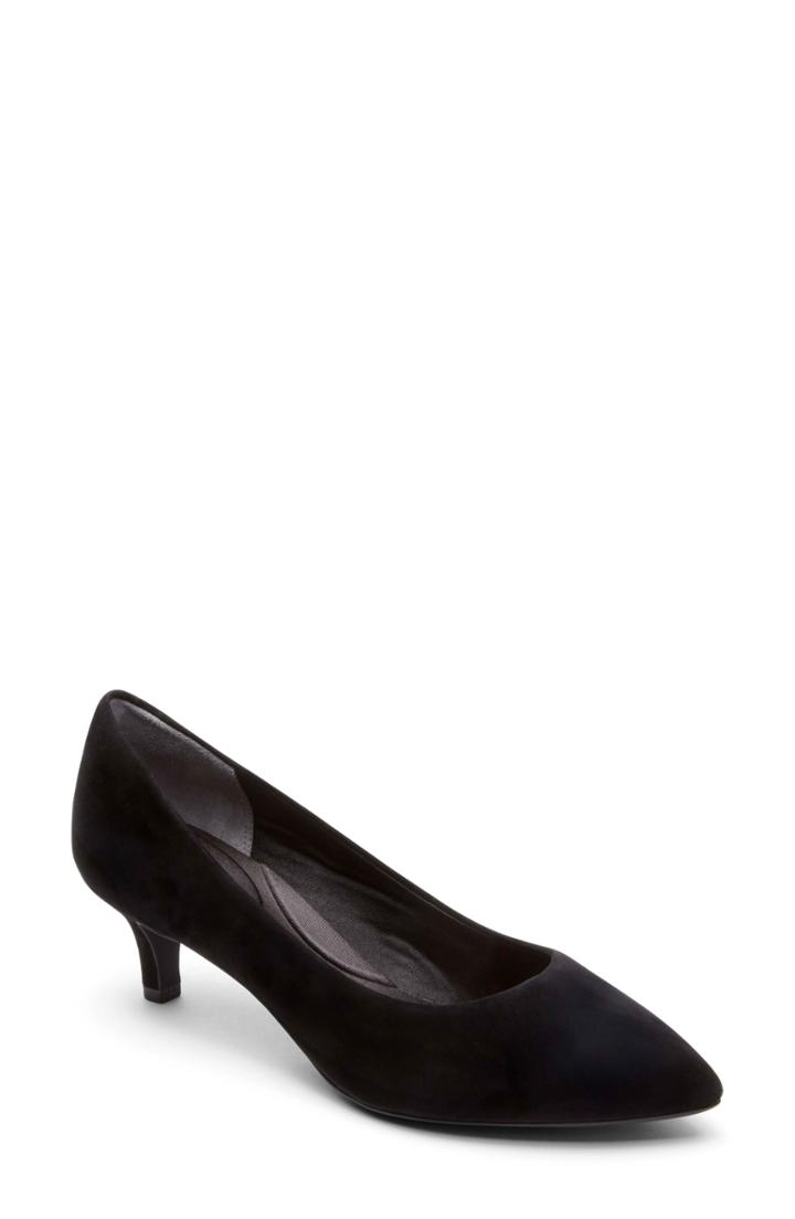 Women's Rockport Total Motion Kalila Pump .5 M - Black