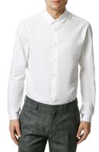 Men's Topman Penny Collar Shirt