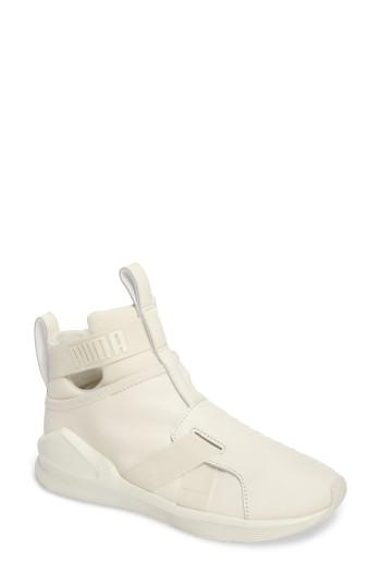 Women's Puma Fierce Strap Training Sneaker M - White