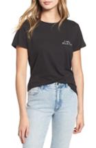 Women's Sub Urban Riot Little Black Tee Slouched Tee - Black