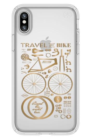 Speck Metallic City Bike Transparent Iphone X Case - Metallic