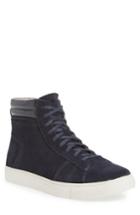 Men's Andrew Marc 'remsen' High Top Sneaker D - Blue