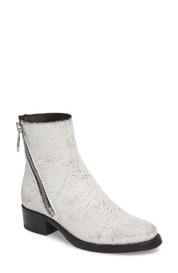 Women's Frye Demi Zip Bootie .5 M - White