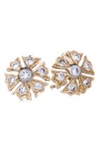 Women's Sethi Couture Flower Diamond Stud Earrings