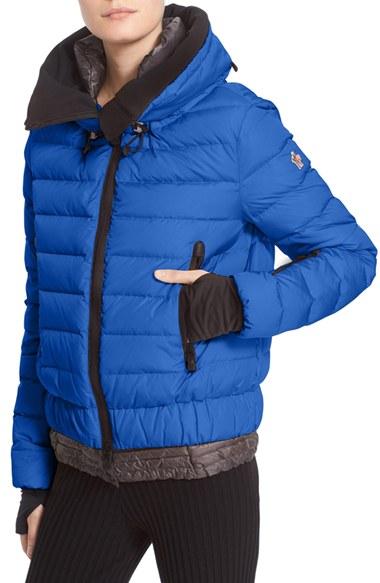 Women's Moncler 'vonne' Nylon Down Puffer Jacket