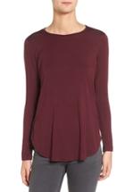 Women's Amour Vert 'nicolette' Long Sleeve Tee - Purple