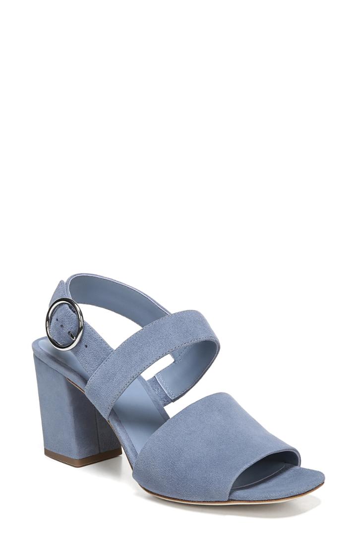 Women's Via Spiga Evelyne Quarter Strap Sandal M - Blue