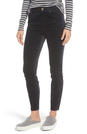 Women's Vineyard Vines Velvet Skinny Jeans - Black