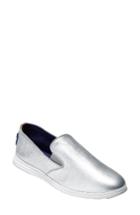 Women's Cole Haan 'ella' Slip-on Sneaker .5 M - Metallic