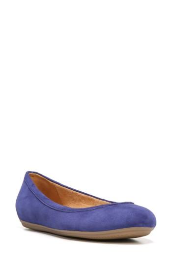 Women's Naturalizer Brittany Ballet Flat .5 M - Blue